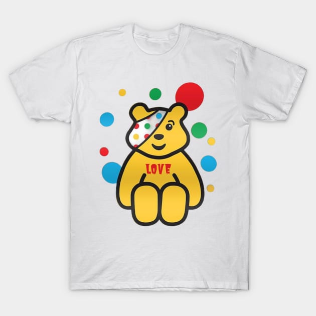 Pudsey Bear T-Shirt by Fanu2612